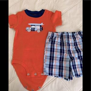 NWOT- Carter’s- Baby Boy Two Piece Set- 12 mo.